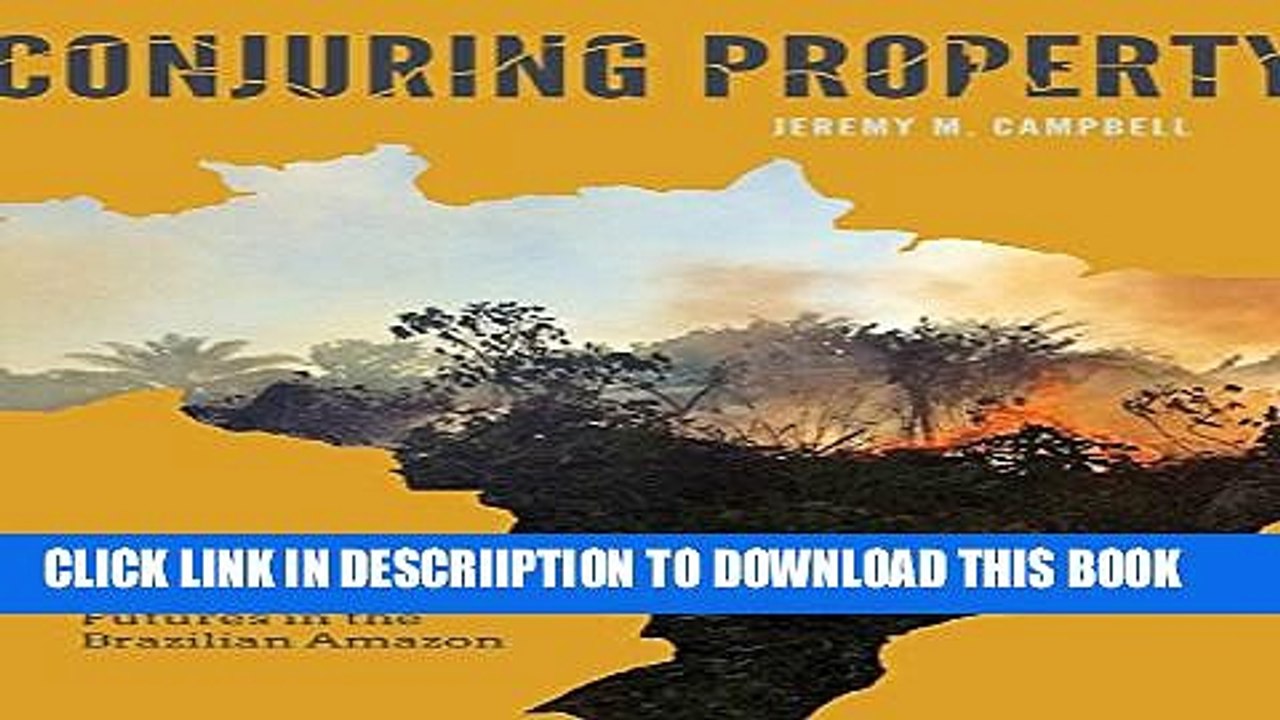 [PDF] Conjuring Property: Speculation and Environmental Futures in the Brazilian Amazon (Culture,