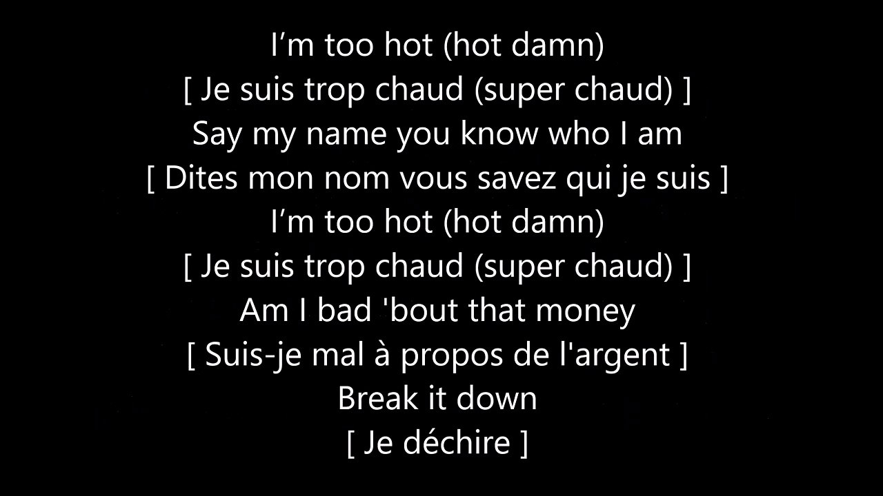 Mark Ronson - Uptown Funk feat Bruno Mars [French Lyrics - Lyrics Français]