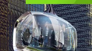 These futuristic transparent cable cars will offer mind-blowing views of Chicago.