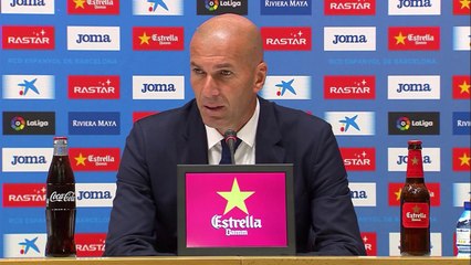 Zidane content de Benzema et James
