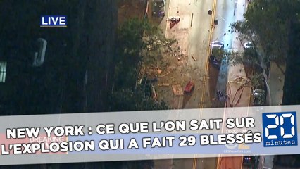 New York : Ce que l’on sait sur l'explosion qui a fait 29 blessés