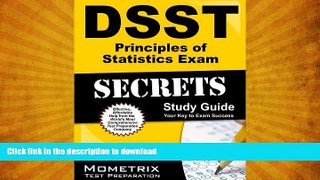 FAVORITE BOOK  DSST Principles of Statistics Exam Secrets Study Guide: DSST Test Review for the