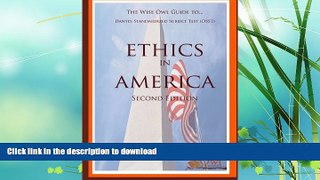 READ BOOK  The Wise Owl Guide To... Dantes Subject Standardized Test (Dsst) Ethics In America