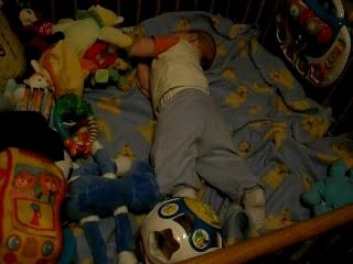 Louis dans son parc (5 mois)