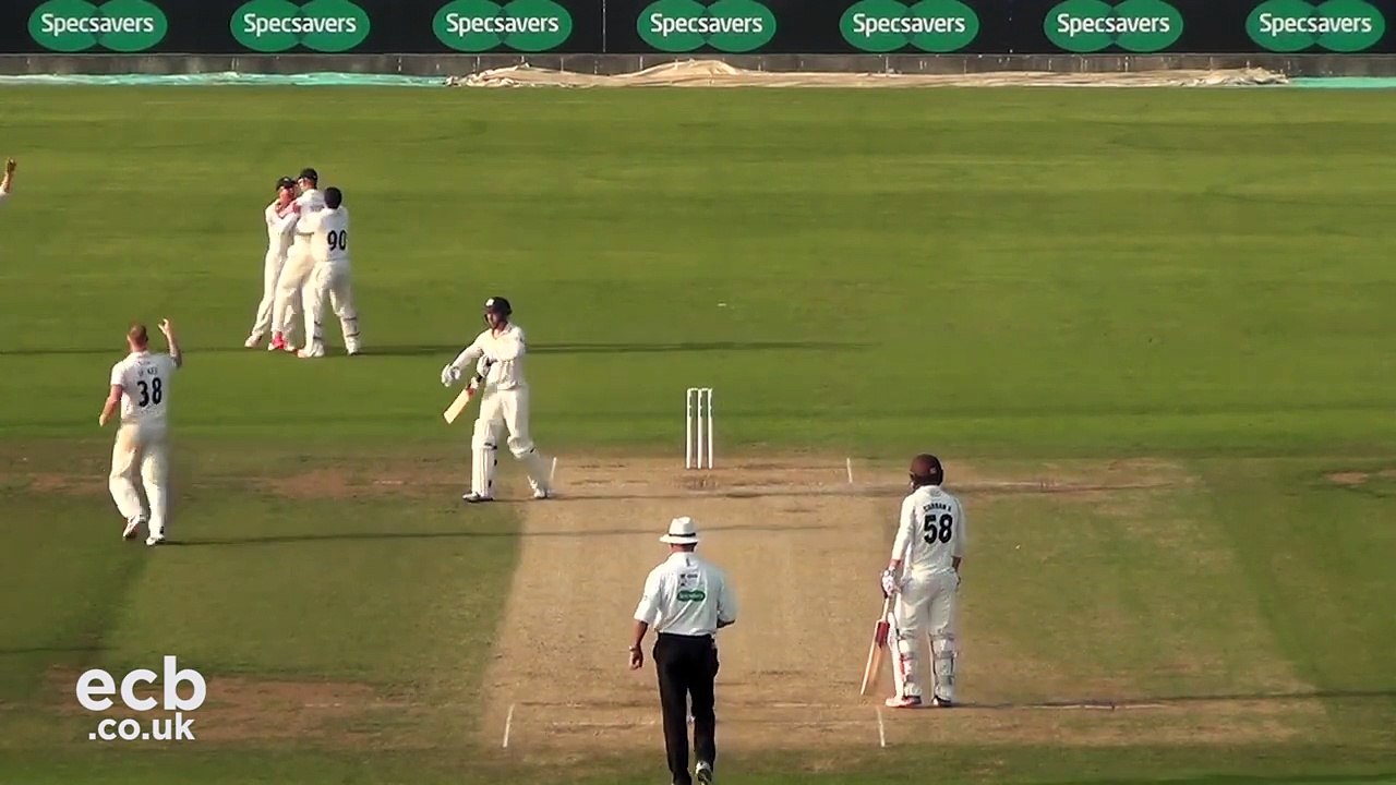 Durham Vs Surrey Day Four Highlights