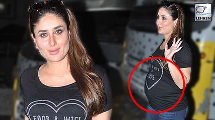 Download Video: Kareena Kapoor Flaunts BABY BUMP At Mehboob Studios