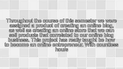 What I've Learned Throughout My eBusiness Course