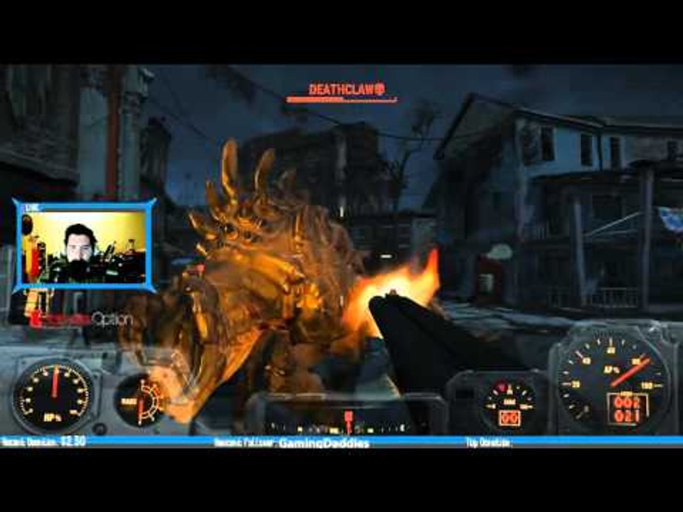 Fallout 4 DeathClaw Fight