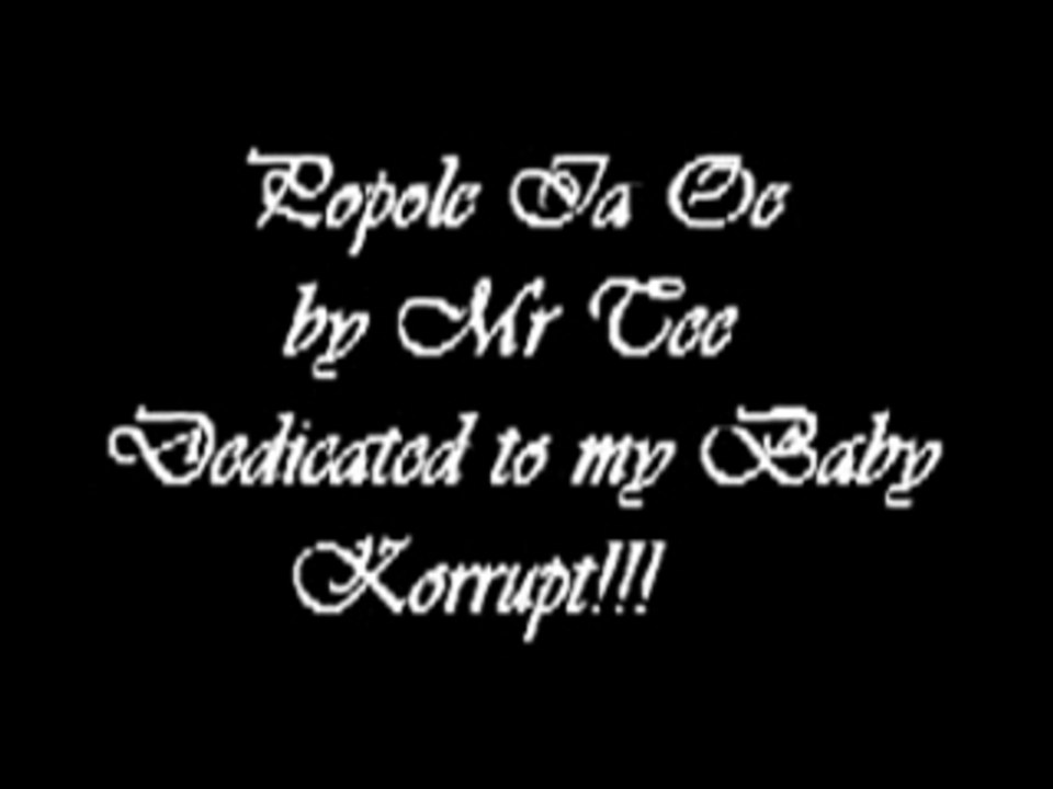 Mr Tee - Popole Ta