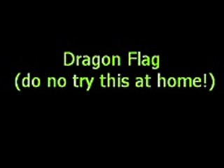 Sixpack like Bruce Lee  Dragonflag exercise ! !