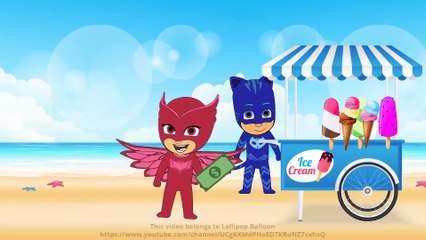 Spiderman & Masha Gumball parody - PJ Masks Lollipop-Balloon Cartoons 2016