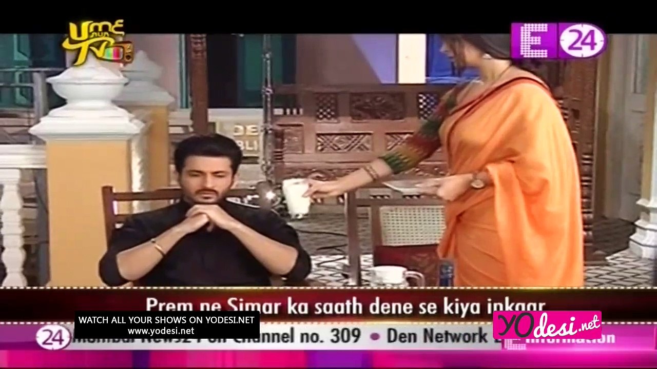 Prem Ne Simar Ka Saath Dene se kiya Inkaar!! - Sasural Simar Ka - 19th September 2016