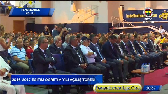 Başkanımız Aziz Yıldırım Fenerbahçe Eğitim Kurumları eğitim yılı açılışında konuştu.