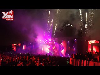 Màn pháo hoa sáng rực, Martin Garrix nói lời cảm ơn và chào tạm biệt