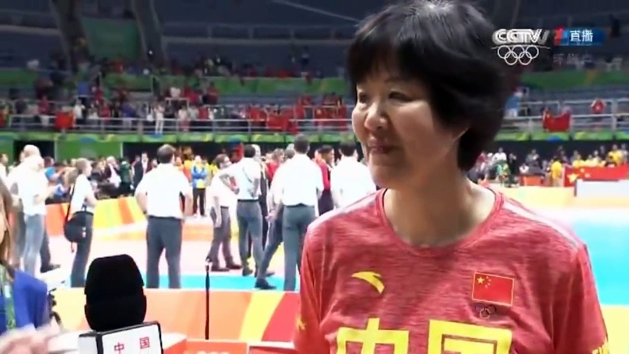 Interviews after China 3-1 Serbia - Volleyball Olympic Final 2016 - Lang Ping (Coach China)-sV45hVQyvVs