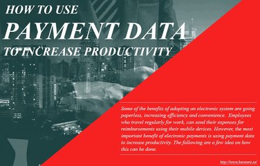 Increase Overall Company Productivity with Payment Data