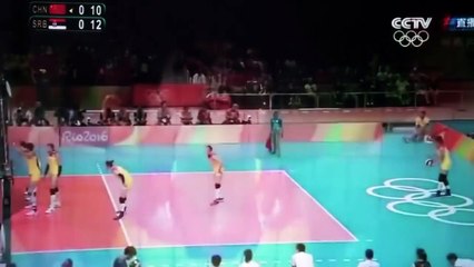 Rio olympic 2016 Women's Volleyball finals China VS Serbia 2016 奥运决赛女排中国对塞尔维亚-XjUuSIxxugw