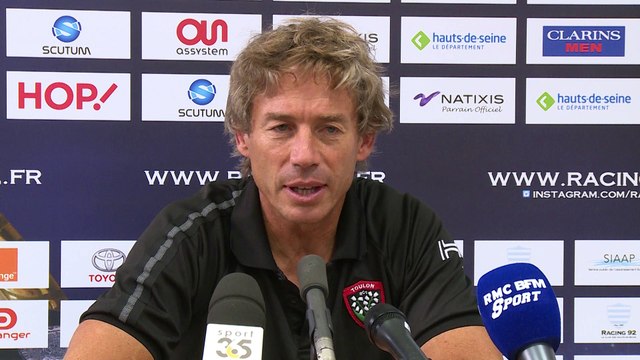 Top 14 Racing92 - Toulon: réactions d'après match de Diego Domínguez