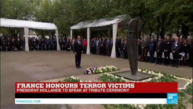 France: French national anthem La Marseillaise resonate to pay tribute to the victims of terrorism