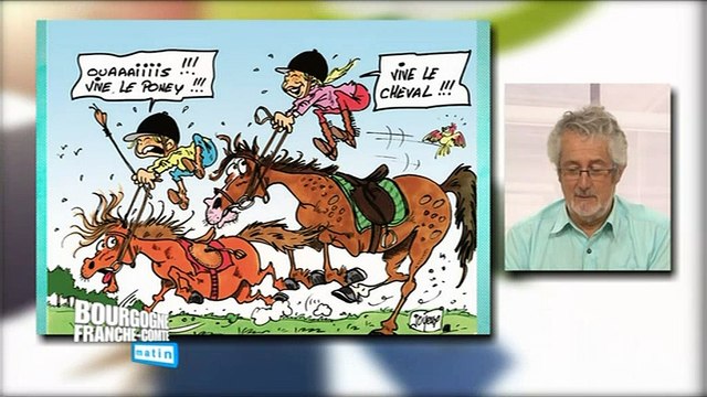 Des caricaturistes à Paray-le-Monial présentés dans Bourgogne Franche-Comté Matin