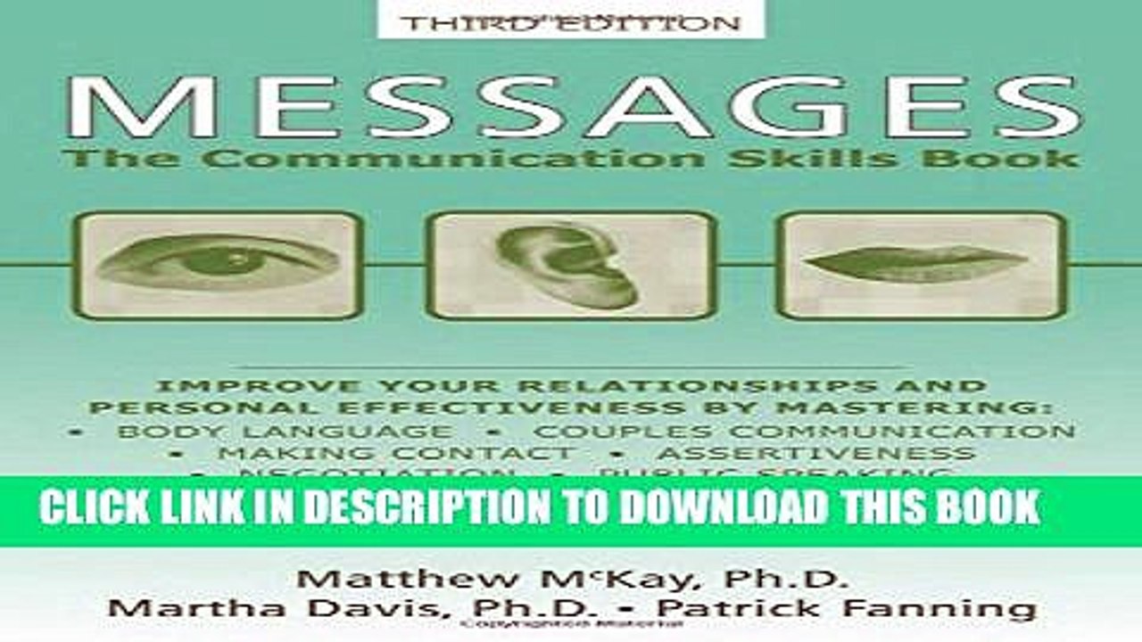[PDF] Messages: The Communication Skills Book Popular Colection