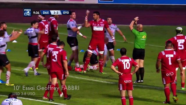 Résumé Dax / Oyonnax - 4ème journée ProD2