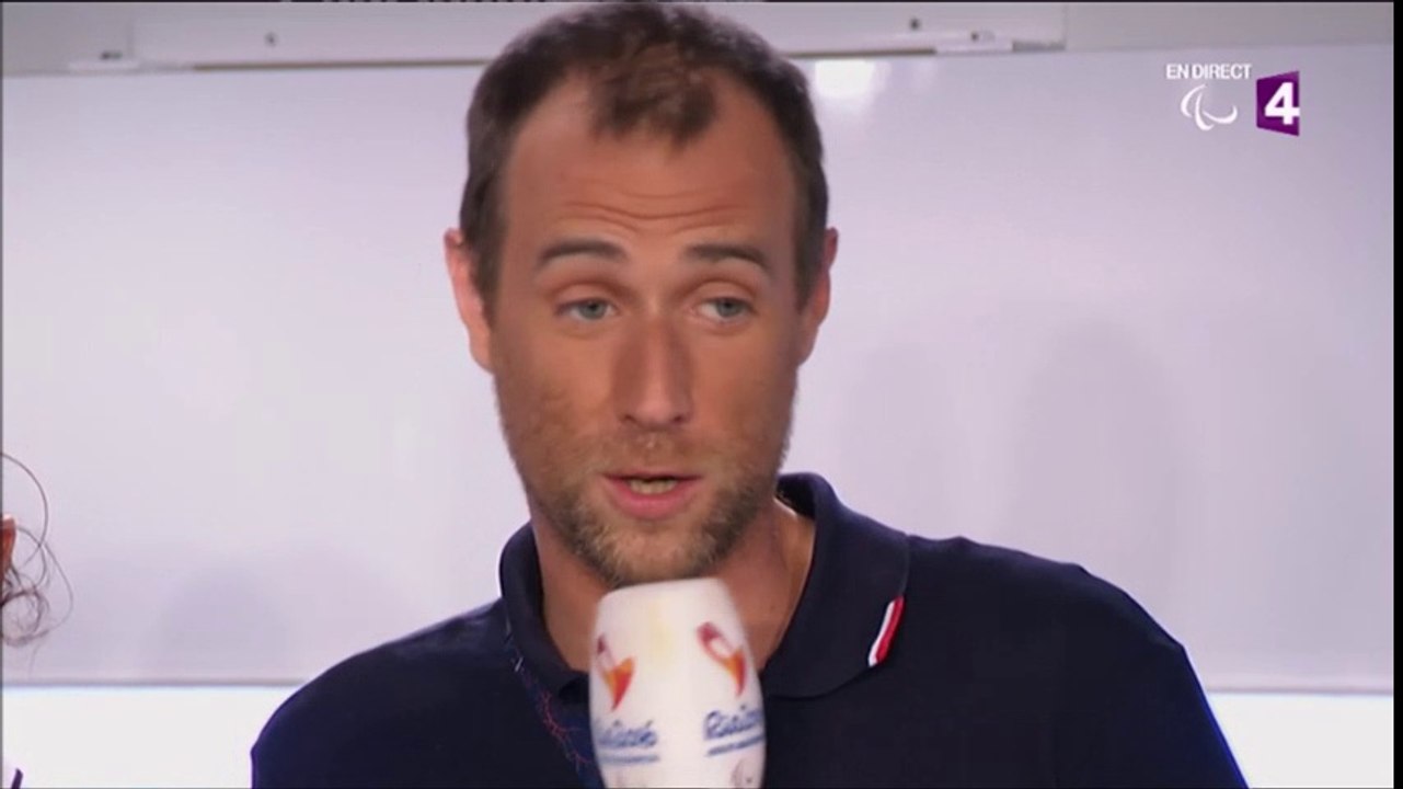 JP Rio 2016 - Interview des médaillés paralympiques France 4