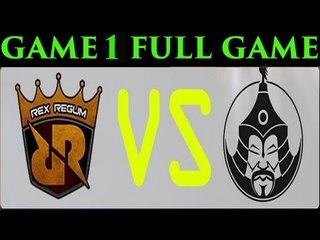 Mongolz VS Rex Regum Game 1 Full Game- ProDota Cup Asia 2016 - Dota 2