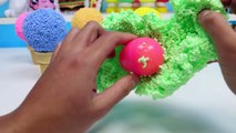 PRETEND Play Foam Ice Cream Cone Surprise Toys Shopkins Blind Bags Minecraft Surprise Eggs!