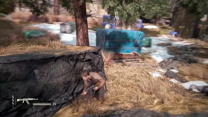 Gameplay Uncharted 4: Tramo en sigilo. Spartacus crem