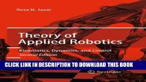 [PDF] Theory of Applied Robotics: Kinematics, Dynamics, and Control (2nd Edition) Full Online