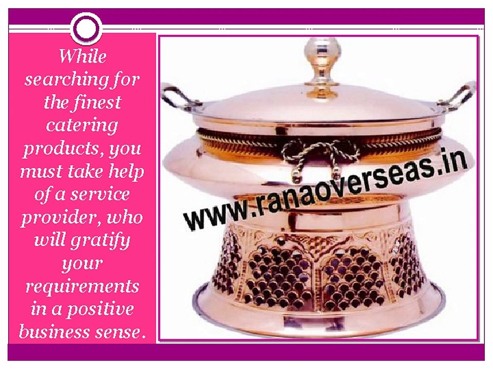 Invest in the Best Quality of Professional Catering Products