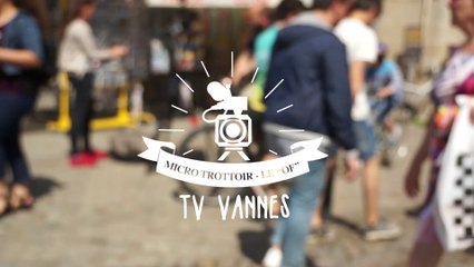TV Vannes - Les coulisses du micro-trottoir au coeur de Vannes