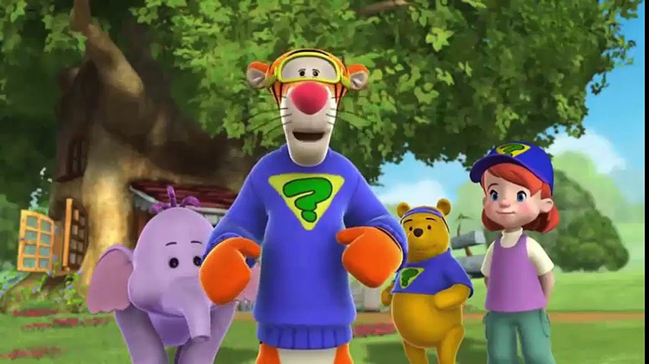 My Friends Tigger & Pooh - Darby Goes Woozle Sleuthin' - How The Tigger Lost His Strip