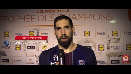 Paris et Nantes s'imposent en demi-finales du Trophée des Champions 2016 by Lidl