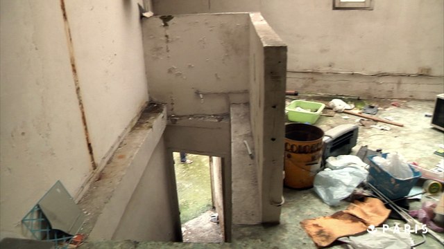 Murage d'un immeuble insalubre dans le 18eme arrondissement