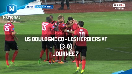 J7 : US Boulogne CO - Les Herbiers VF (3-0), le résumé