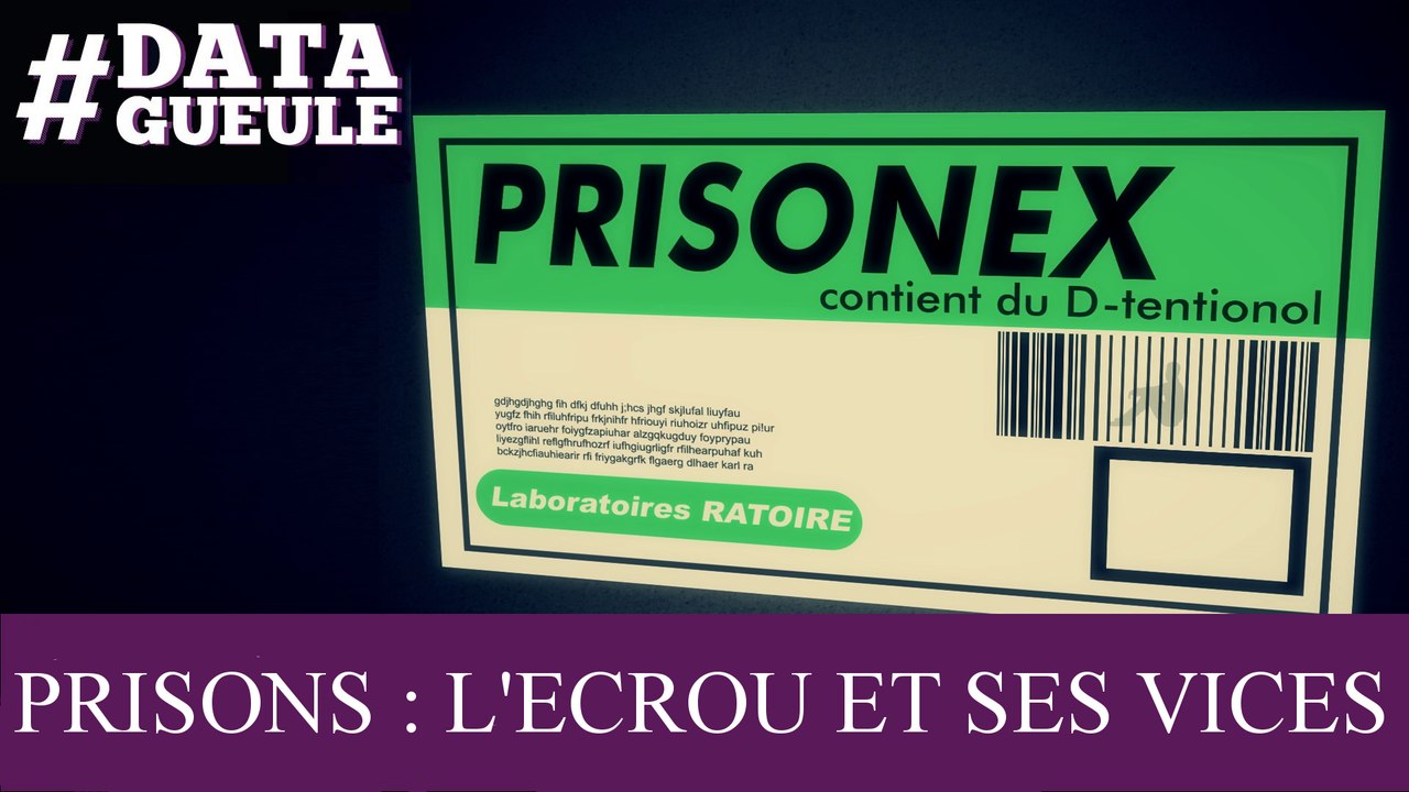Prisons : l'écrou et ses vices #DATAGUEULE 61