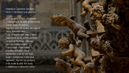 Dobrí a zlí proroci Mt 5,17-20