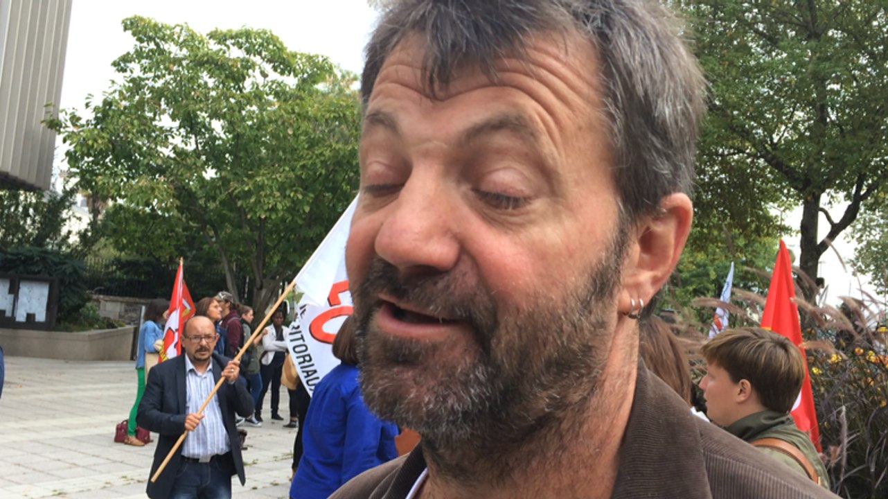 Manifestation des animateurs
