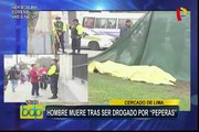Cercado de Lima: hombre muere tras ser drogado por ‘peperas’