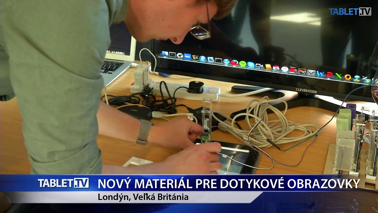 Nový materiál pre dotykové obrazovky zmení mobilné telefóny