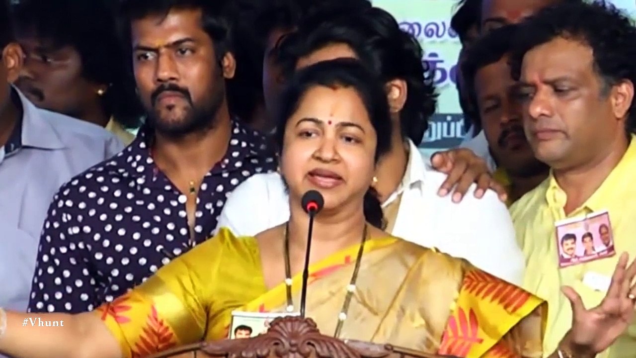 Nadigar Sangam Fight Continues Actress Radhika Slams Karthi, Vishal