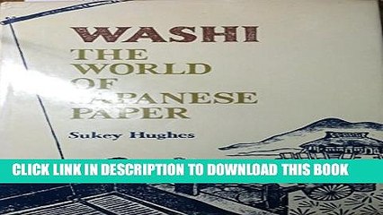 [PDF] Washi: World of Japanese Paper Popular Collection