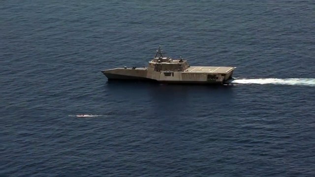 Un navire de guerre peut-il résister à un engin explosif de 45 tonnes ?