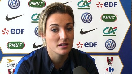 Euro 2017 - qualification(F): interview de Claire Lavogez