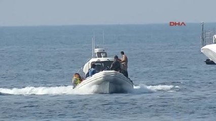 Ayvacık Açıklarında 61 Mülteci Yakalandı