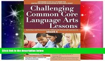 Big Deals  Challenging Common Core Language Arts Lessons (Grade 5) (Challenging Common Core