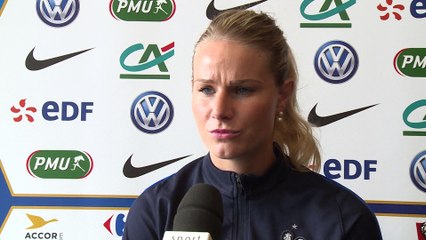 Euro 2017 - qualification(F): interview de Amandine Henry