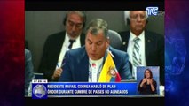 Presidente Rafael Correa habló de Plan Cóndor durante Cumbre de Países no Alineados
